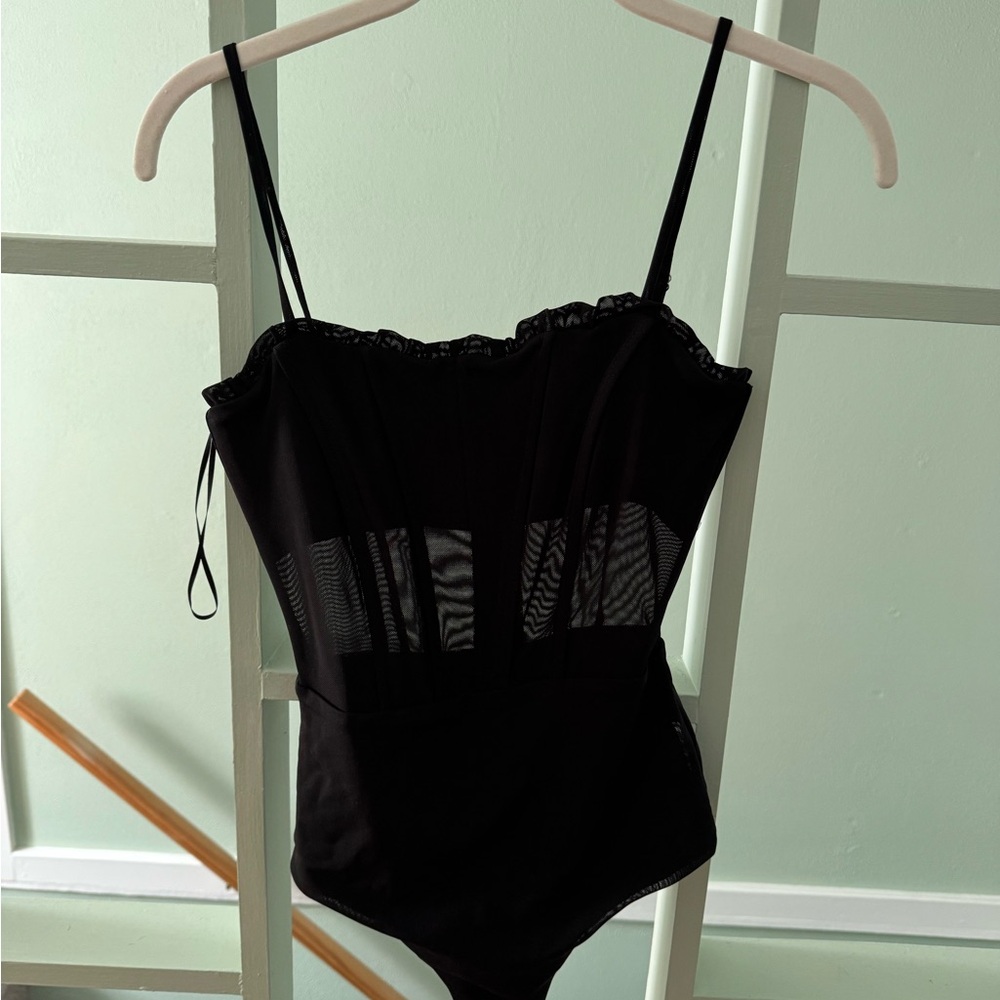 Princess Polly Black Bodysuit